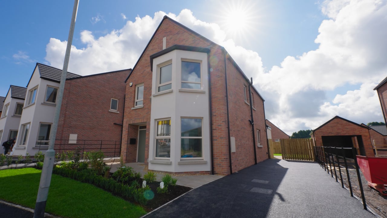 Still from the Phantom property film New development show home