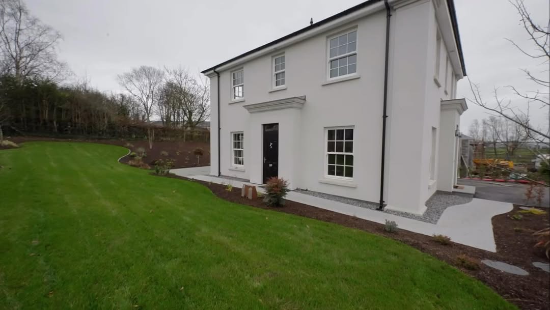 Phantom property film still of a newly built home at Horse Fair Meadows in Moy, with contemporary interiors ready for buyers