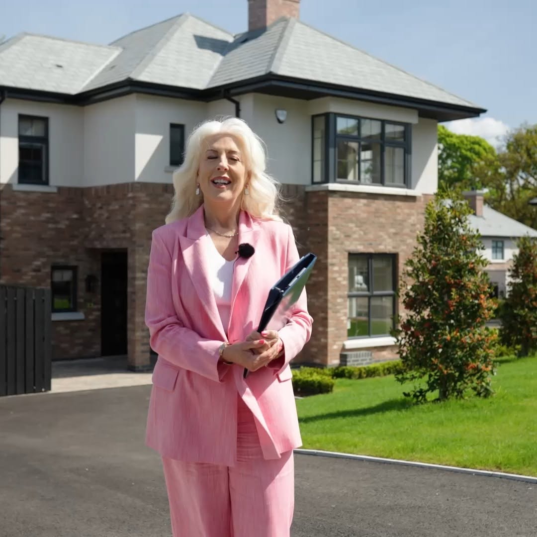 Phantom property film still of a detached four-bedroom turnkey new build with garage at Cromlyn Wood, Royal Hillsborough